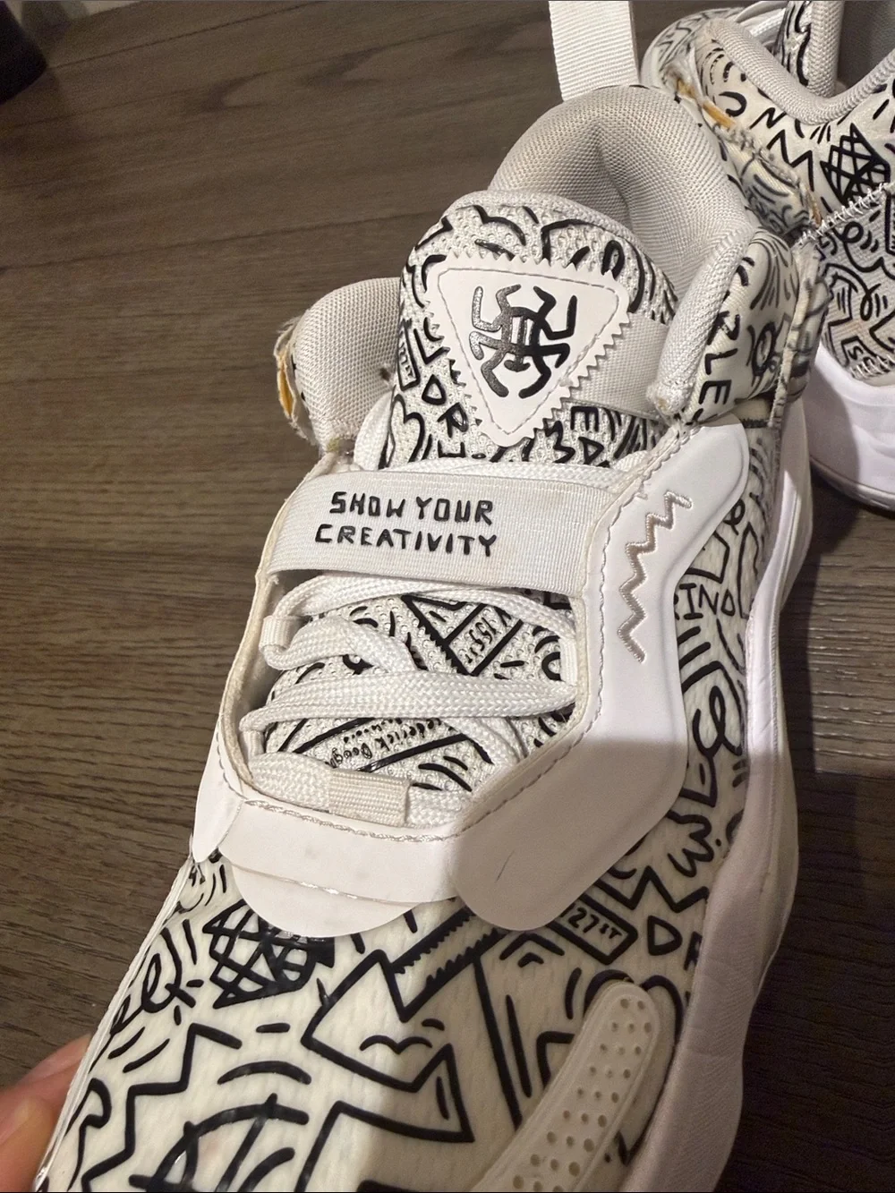 adidas stylish white